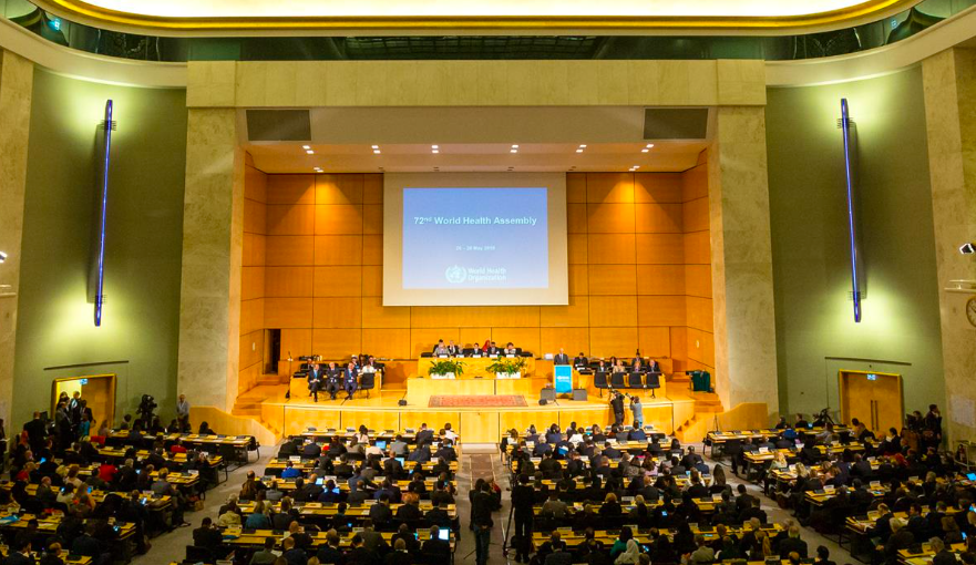 ▲第73屆「世界衛生大會」（WHA）於11月9日至14日復會，以全線上方式舉行。（圖/WHA官網）