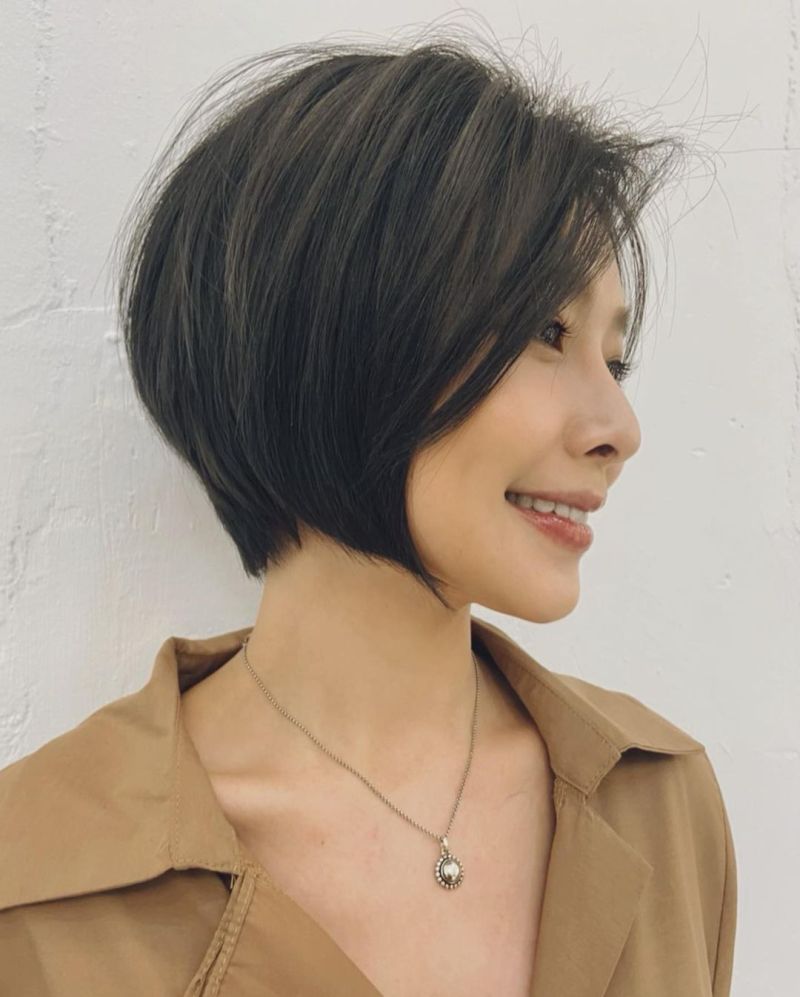 ▲吳婉君剪了一頭俏麗的短髮。(圖/吳婉君IG)