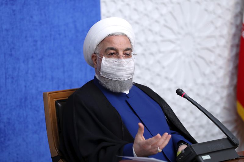 ▲伊朗總統哈桑・羅哈尼（Hassan Rouhani）。（圖／美聯社／達志影像）