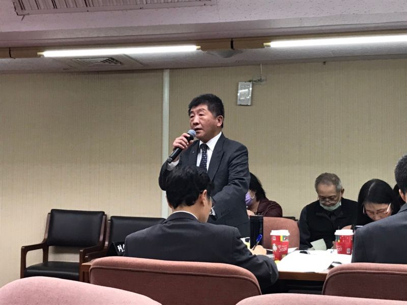 ▲衛福部長陳時中今(11)日出席立法院福衛環等委員會聯席會議,回應新冠肺炎疫苗、萊豬等爭議。(圖/記者賴志昶攝2020.11.11)