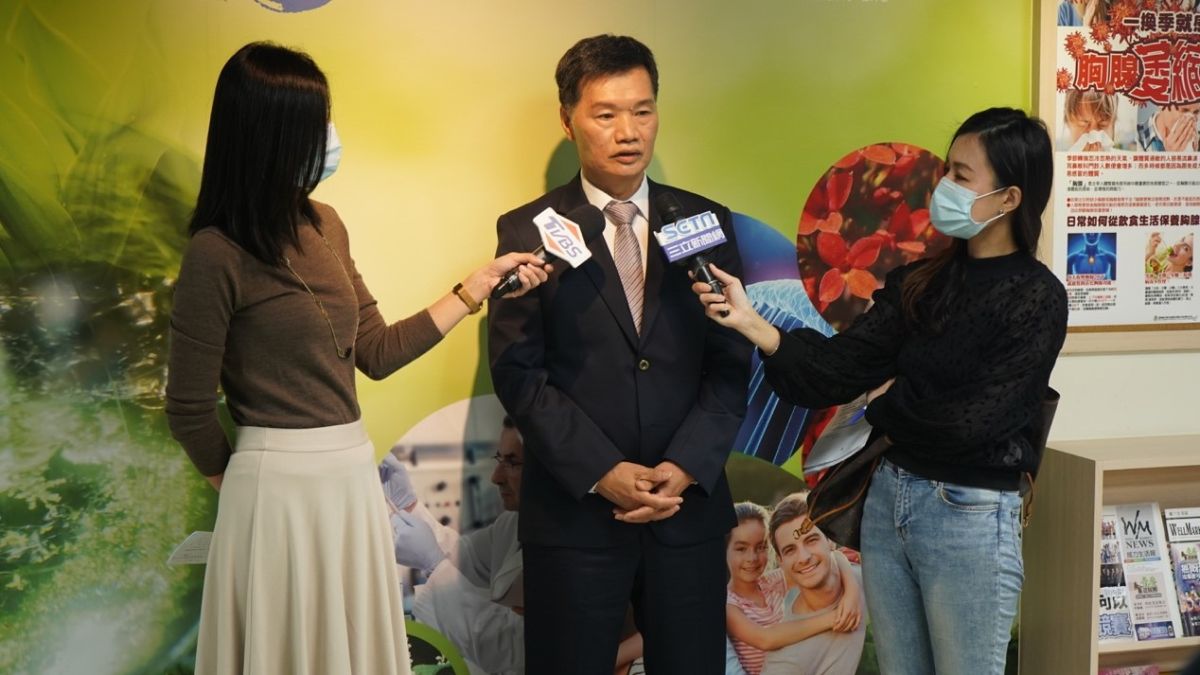 ▲總裁黃福星宣佈預計明年將公開發行IPO（公開募股），將成為首家公開發行IPO的直銷公司。（圖／威力馬生技公司提供）