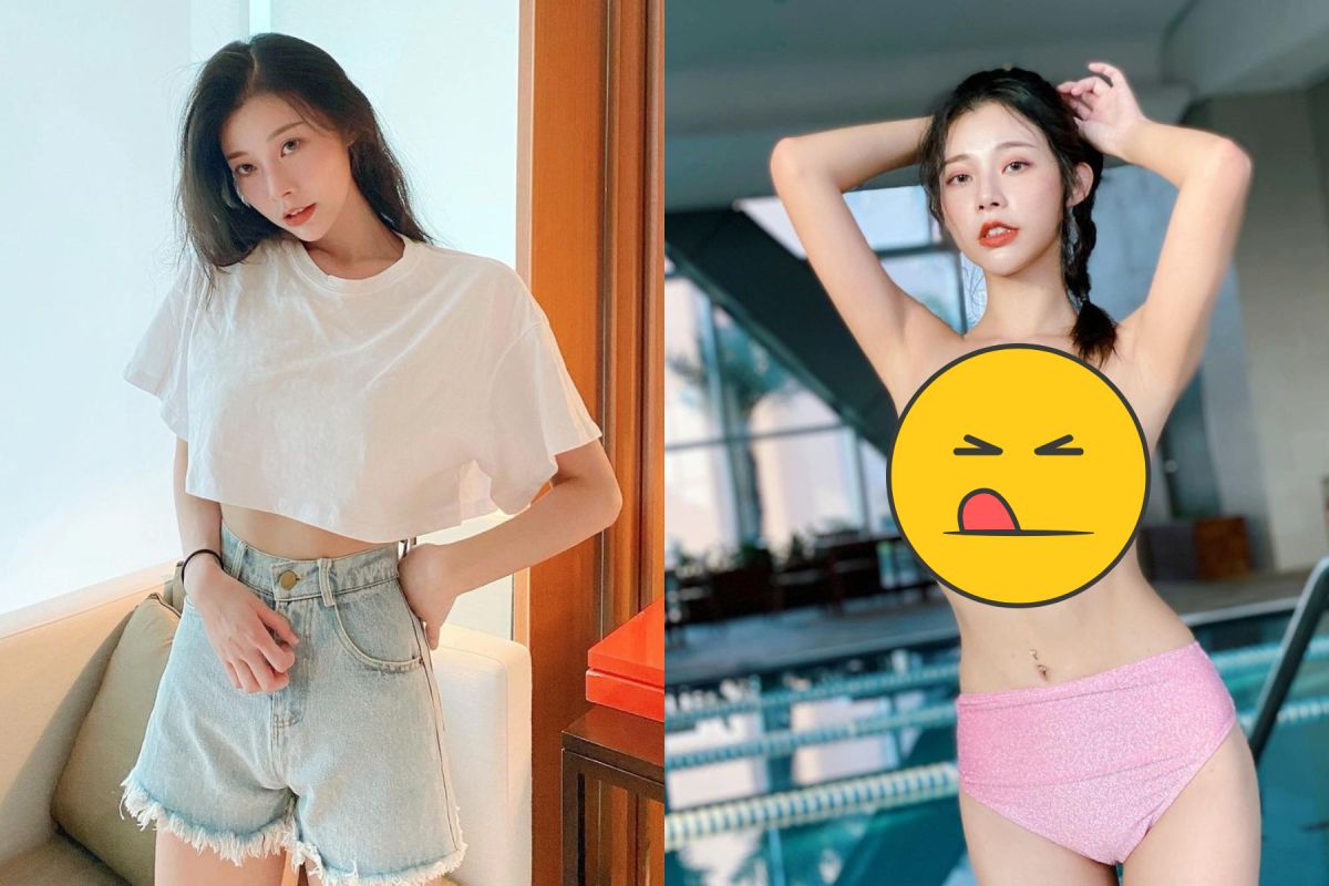 ▲張香香曬出一套粉色蝴蝶結造型的比基尼。（圖／張香香IG） 