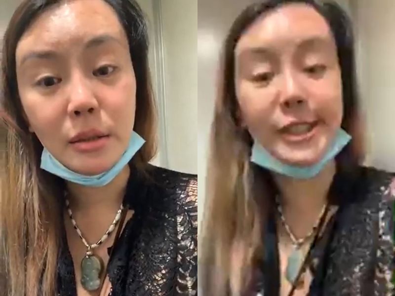 ▲法拉利姐爆粗痛罵酸民。(圖/翻攝張婷婷(法拉利姐)