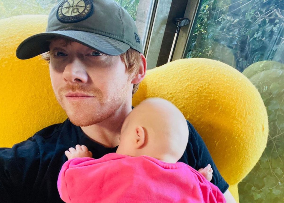 ▲魯伯特首度開通IG帳號並曬出與愛女合照。（圖／魯伯特IG） 