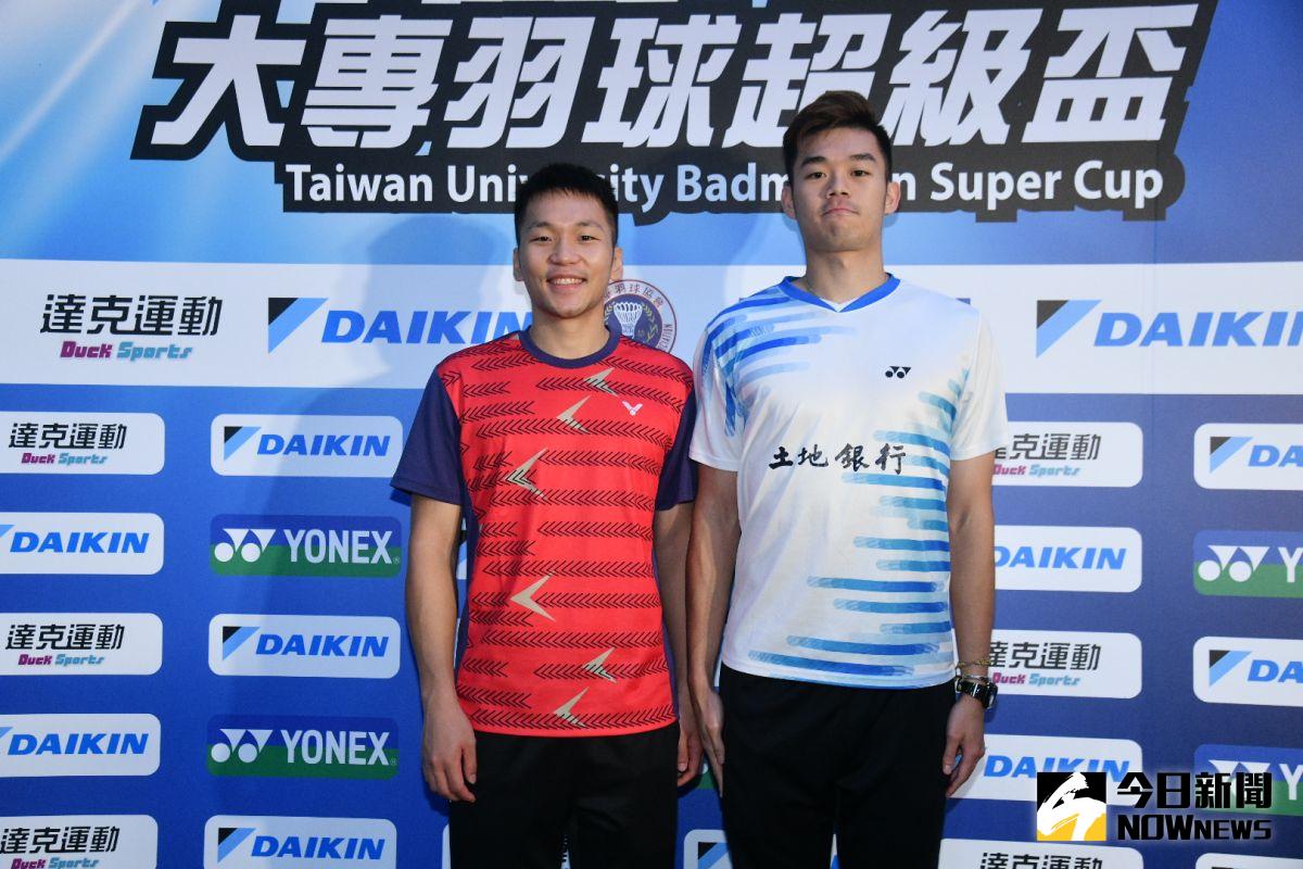 ▲我國羽球男雙「麟洋配」李洋／王齊麟。（圖／記者林柏年攝，2020.11.12）