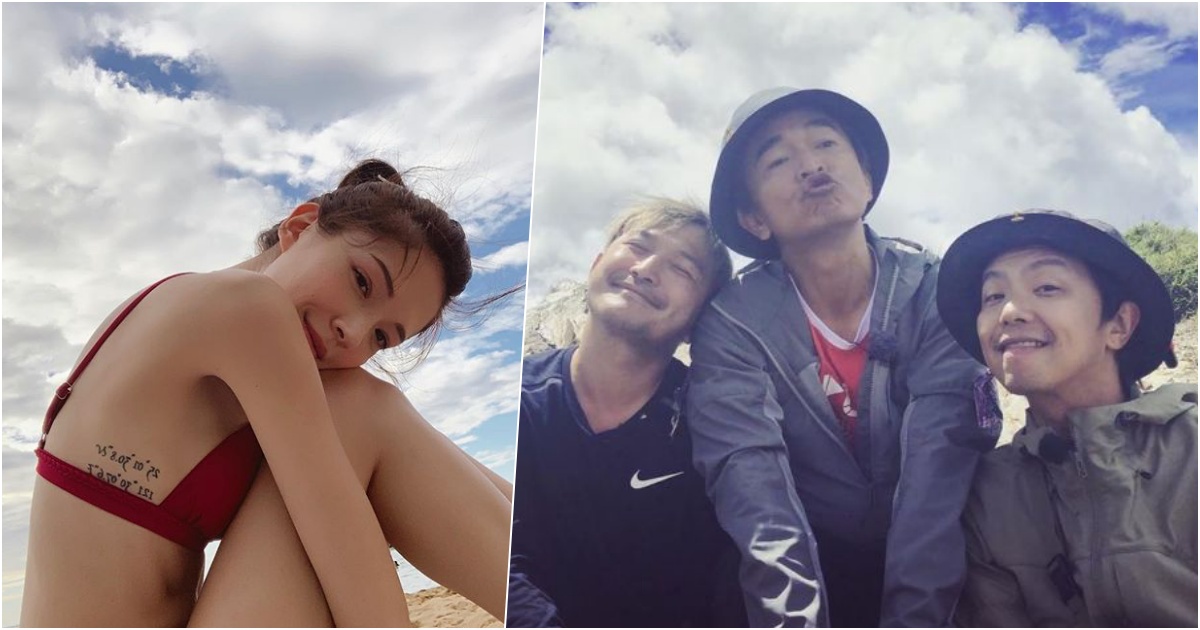 ▲許多人選擇將生命中有意義的故事永遠留在身上。（圖／許瑋甯IG、 綜藝玩很大FB）