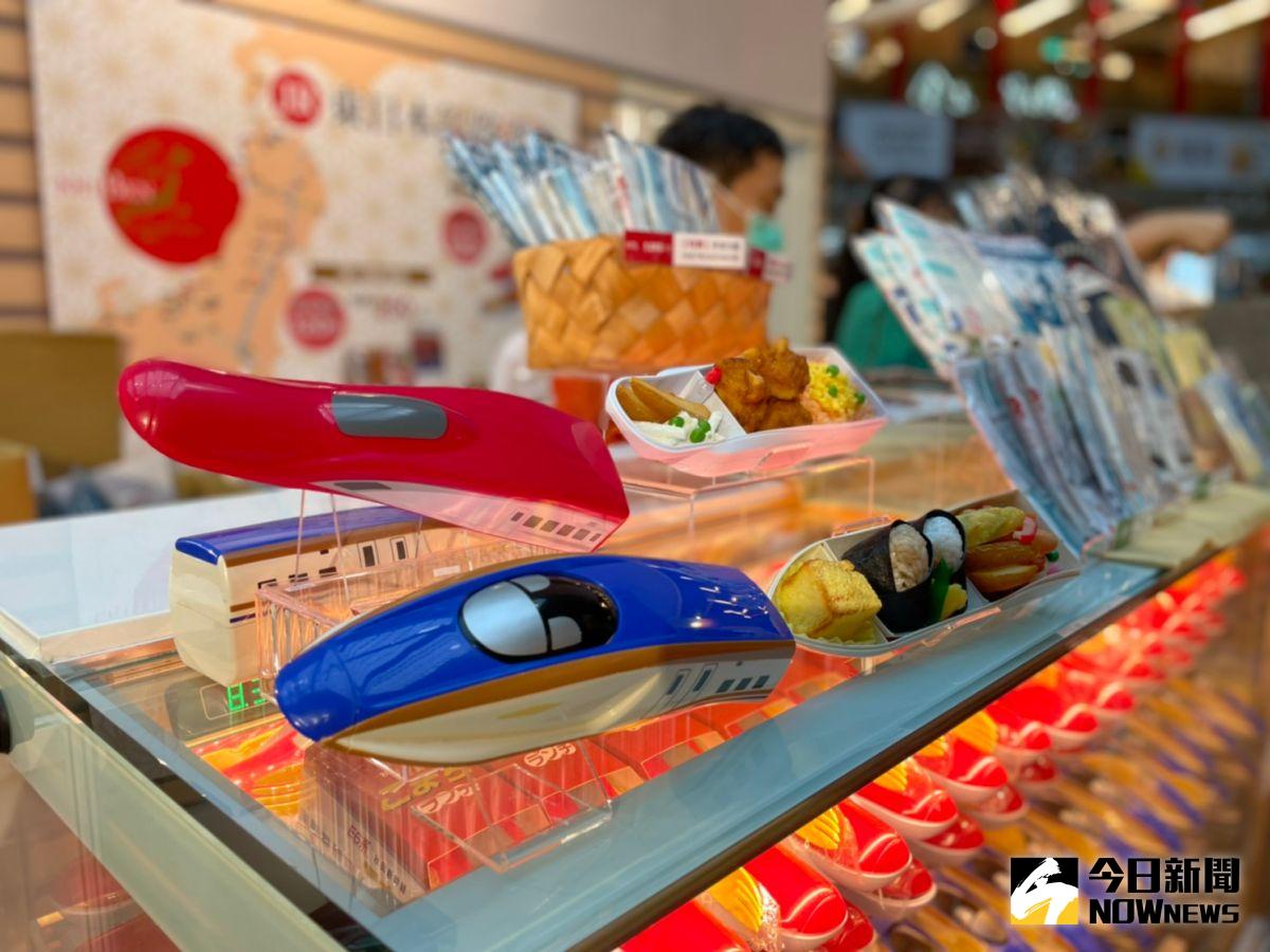 ▲第 6 屆鐵路便當節開幕，除了經典台鐵便當外，還有日本 5 家鐵道業者帶來多款限量的造型便當。（圖／記者陳致宇攝）