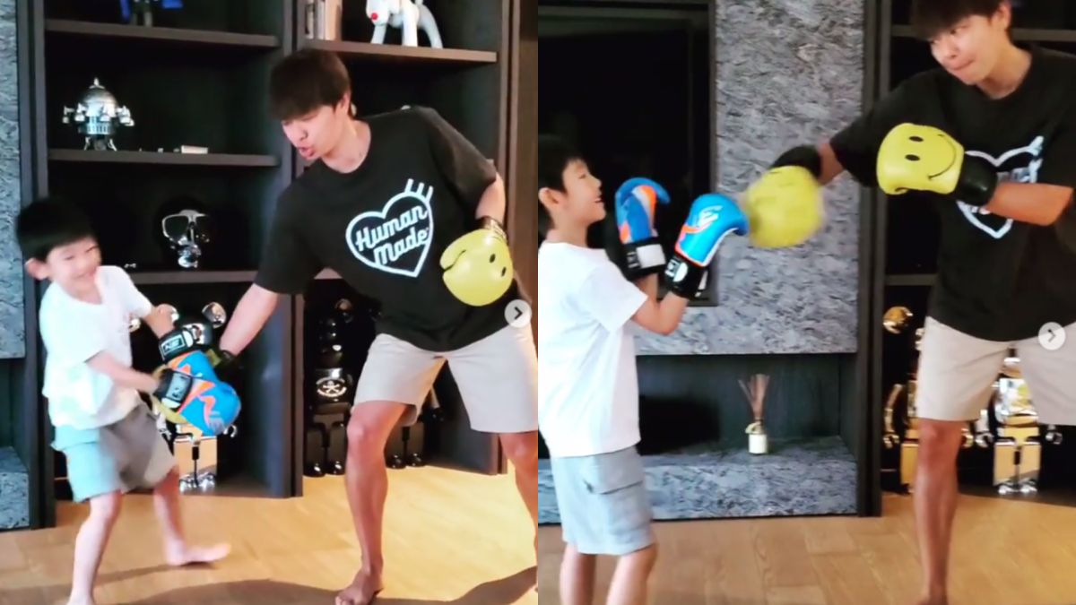 ▲小鬼生前珍貴家庭影片曝光。（圖／黃婷婷IG）