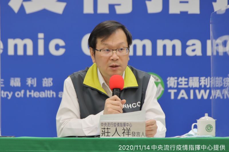 ▲中央流行疫情指揮中心發言人莊人祥。(圖/指揮中心提供)