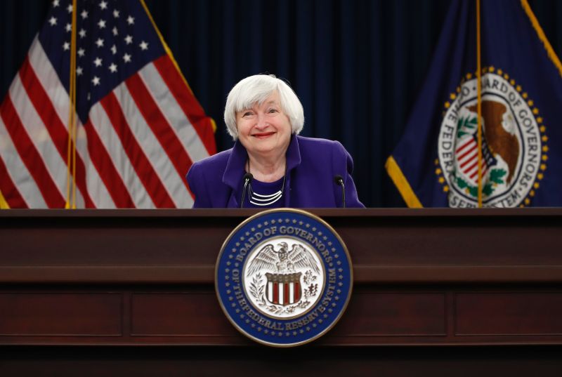 ▲ 拜登擬提名前美國聯準會（Fed）主席葉倫（Janet Yellen）為財政部長。（圖／美聯社／達志影像）