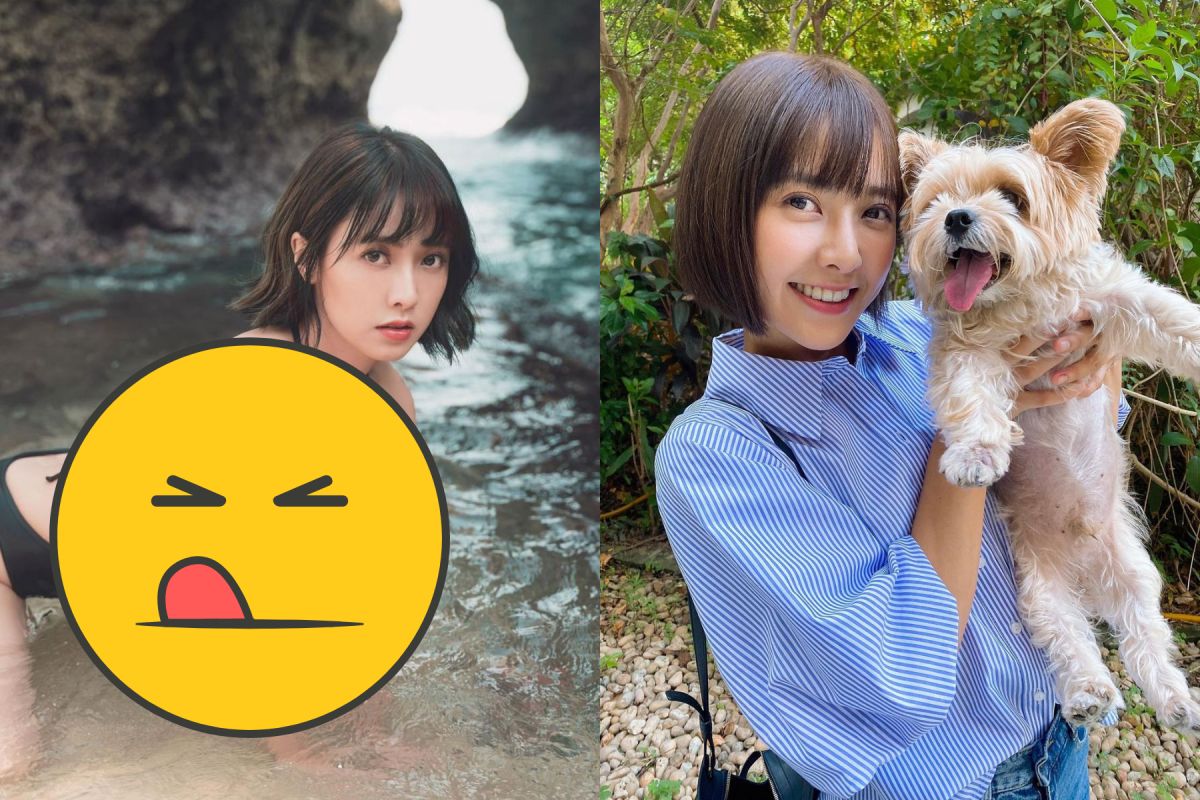 ▲大元泳裝前後都開洞。（圖／大元IG）