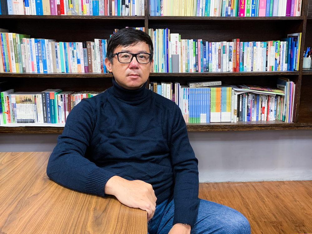 ▲羅承宗提醒，民主也有「賞味期限」，如果修憲門檻不改，那台灣的憲法將永遠被鎖在2005的時空之下。（圖／記者朱永強攝）