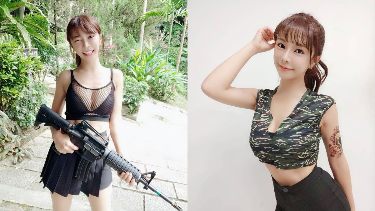 ▲巫苡萱化身「金派女大兵」。（圖／巫苡萱 IG） 