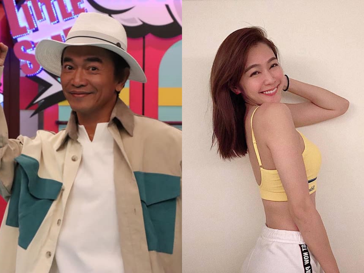 ▲安苡愛（右）表示吳宗憲是球友。（圖／中天提供、翻攝安苡愛臉書）