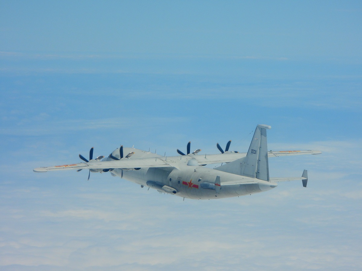 ▲空軍拍攝到罕見的運8技術偵察機清晰照片。（圖／空軍司令部提供）