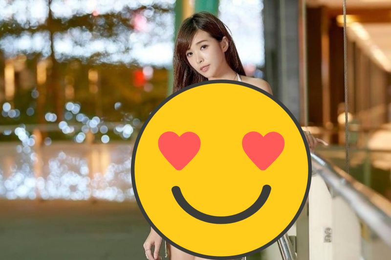 女星信義區街頭只穿一件 路過民眾全看傻