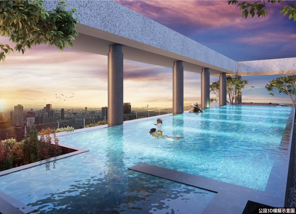 ▲驚！高雄車站附近竟有空中泳池！黃金建案曝光，網：快搶。（圖／資料照片）