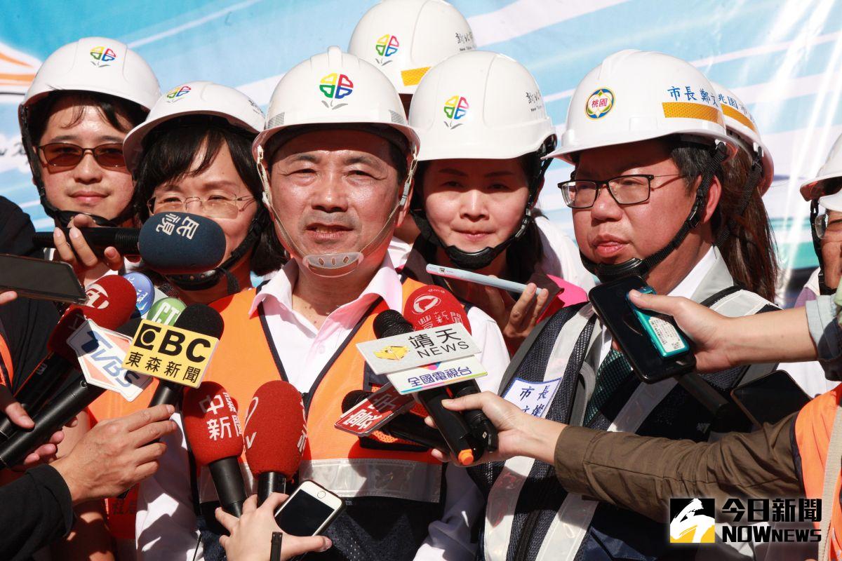 ▲侯友宜表示，萊豬不進來，我就覺得非常好，面對國人健康一點都不能馬虎。（圖／記者李春台攝, 2020.11.16）