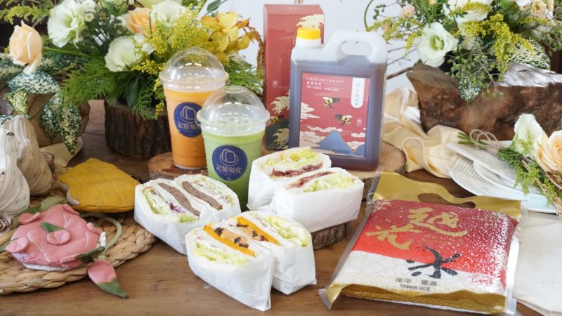 ▲斗南鎮農會舉辦的「他里霧農食節」,11月21至22日在斗南警分局舊辦公廳舍登場。(圖/記者簡勇鵬攝,2020.11.16)