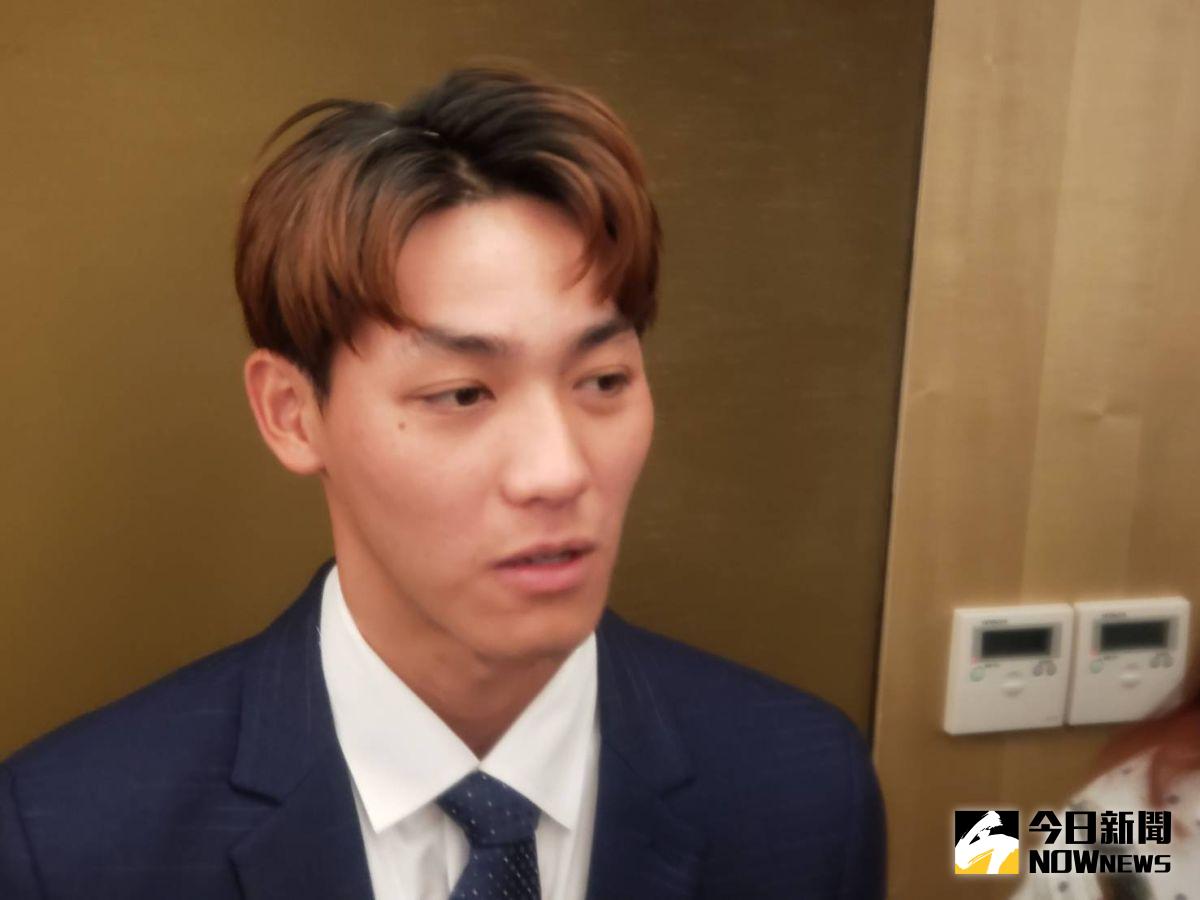 ▲樂天桃猿陳晨威榮獲本季盜壘王。（圖／黃建霖攝）