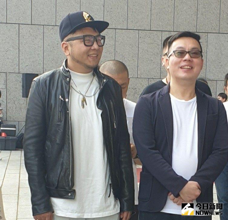 ▲國片「影子背後」台中開鏡,由李世偉與蔡坤庭共同執導。(圖/記者金武鳳攝,2020.11.17)
