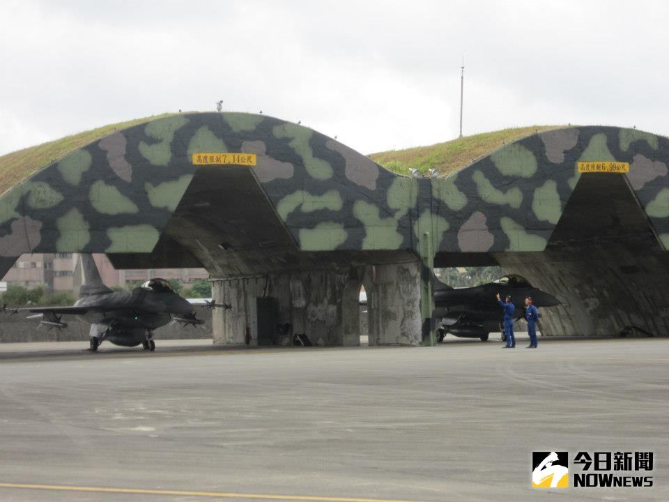 ▲花蓮基地第五聯隊F-16戰機。（資料照／記者呂炯昌攝）