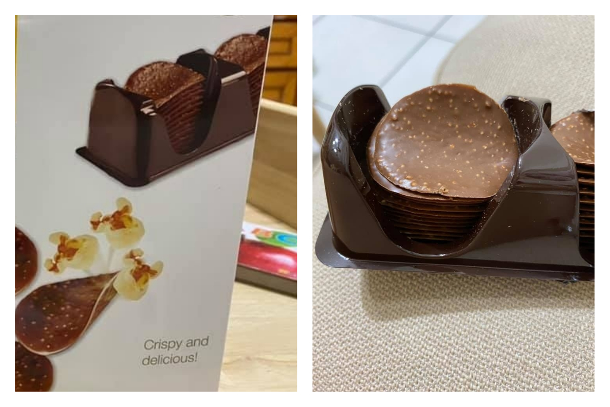 ▲這款「黑色洋芋片」造型十分吸睛，網友笑稱口感「很邪惡」。（圖／翻攝自《Costco好市多商品經驗老實說》臉書社團）