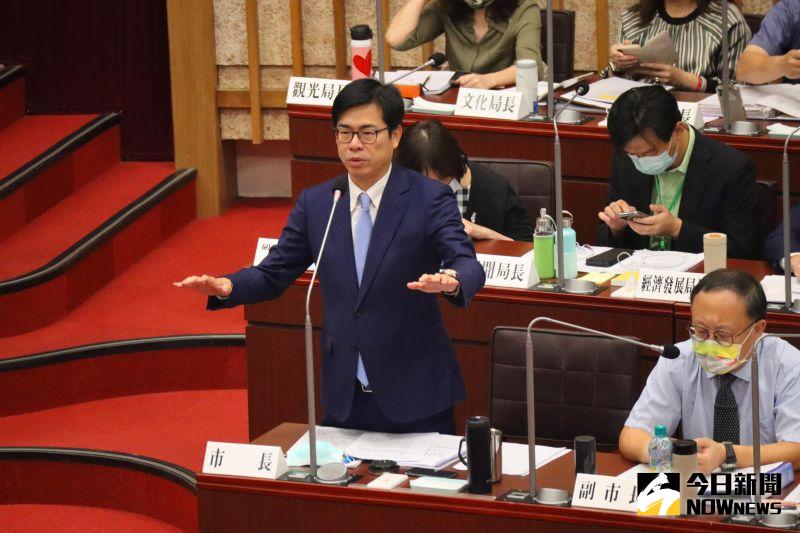 ▲高雄市長陳其邁認為,特貿3多次流標是因為誘因不足。(圖/記者鄭婷襄攝)