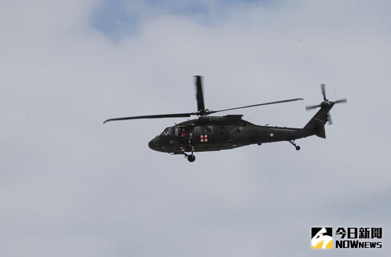 ▲空軍黑鷹救護直升機。（資料照／記者葉政勳攝 ）