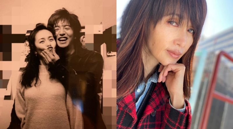 ▲木村拓哉的老婆工藤靜香(右)透露出車禍,好在雙方都沒受傷。(圖/木村拓哉微博、工藤靜香IG)