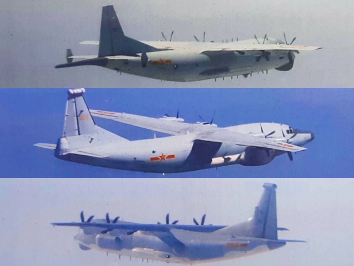 ▲共機闖我空域，國防部強調嚴密監控應處。（資料照／國防部提供）