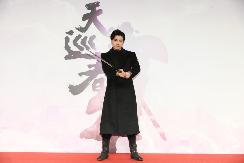 ▲賀軍翔在劇中飾演鍾馗。(圖
