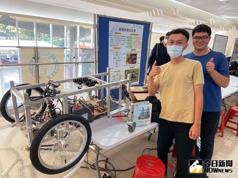 ▲2020全國大專院校產學創新實作競賽在彰化師範大學登場,來自全國大專院校優秀學生團隊發揮創意與巧思。(圖/記者陳雅芳攝,2020.11.19)