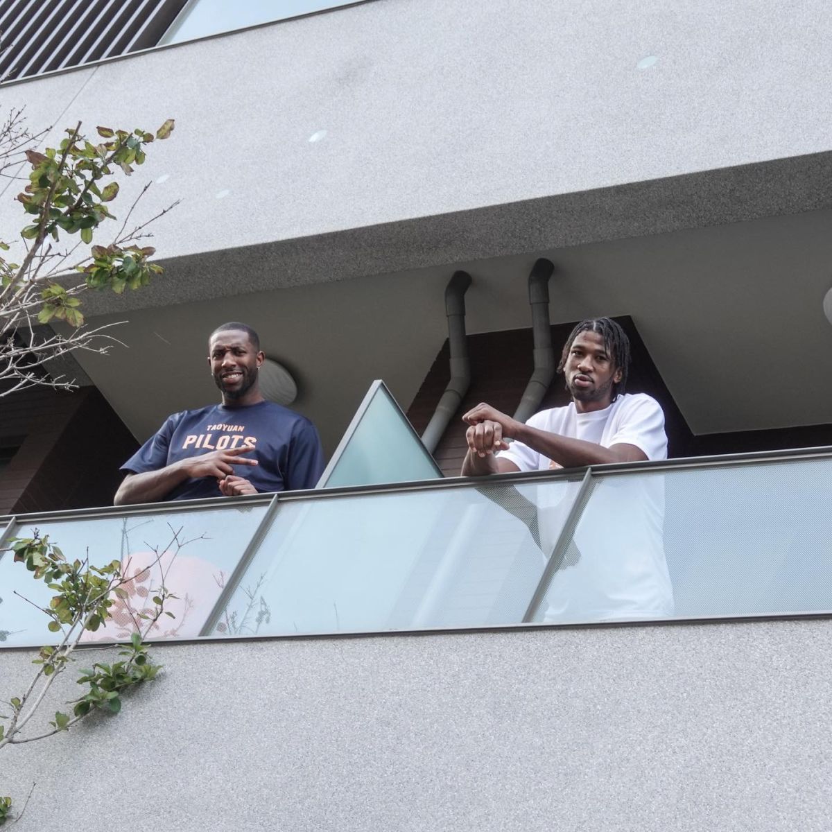 ▲桃園領航猿新洋將Davon Reed 及 Kadeem Jack。（圖／取自桃園領航猿臉書）