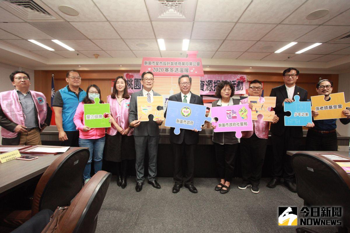 ▲宋瀚霖表示在公會同仁響應下，一天內募集約62萬元的家電等物資，並提供相關裝修工程服務，讓弱勢群體感受溫暖，也住得安心。（圖／記者李春台攝, 2020.11.19）