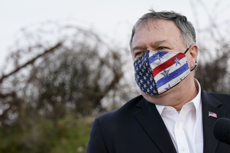 ▲美國國務卿蓬佩奧（ Mike Pompeo ）近日接受美媒專訪時表示，國務院會依照承諾做好權力交接、過渡的工作。資料照。（圖／美聯社／達志影像）