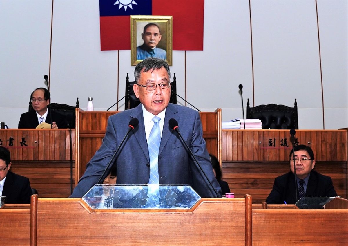 ▲澎湖縣長賴峰偉表示，澎湖縣明年豬肉萊劑殘存量以「零檢出」為目標，府會會齊心確保民眾食安與健康。（圖／澎湖縣政府提供）