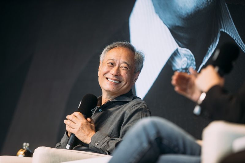 ▲李安來台參加金馬獎。(圖/金馬執委會)