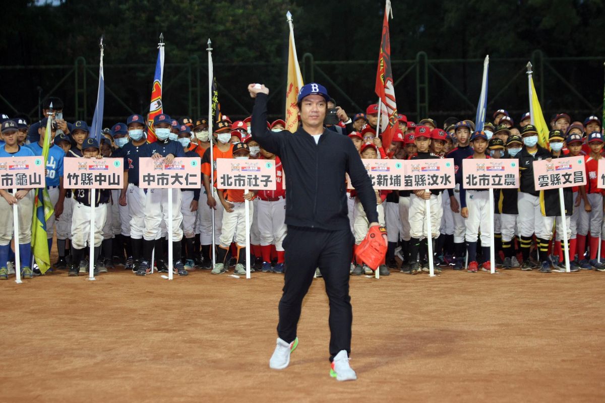 ▲周思齊出席重光盃開幕儀式。（圖／台北市棒球協會提供）