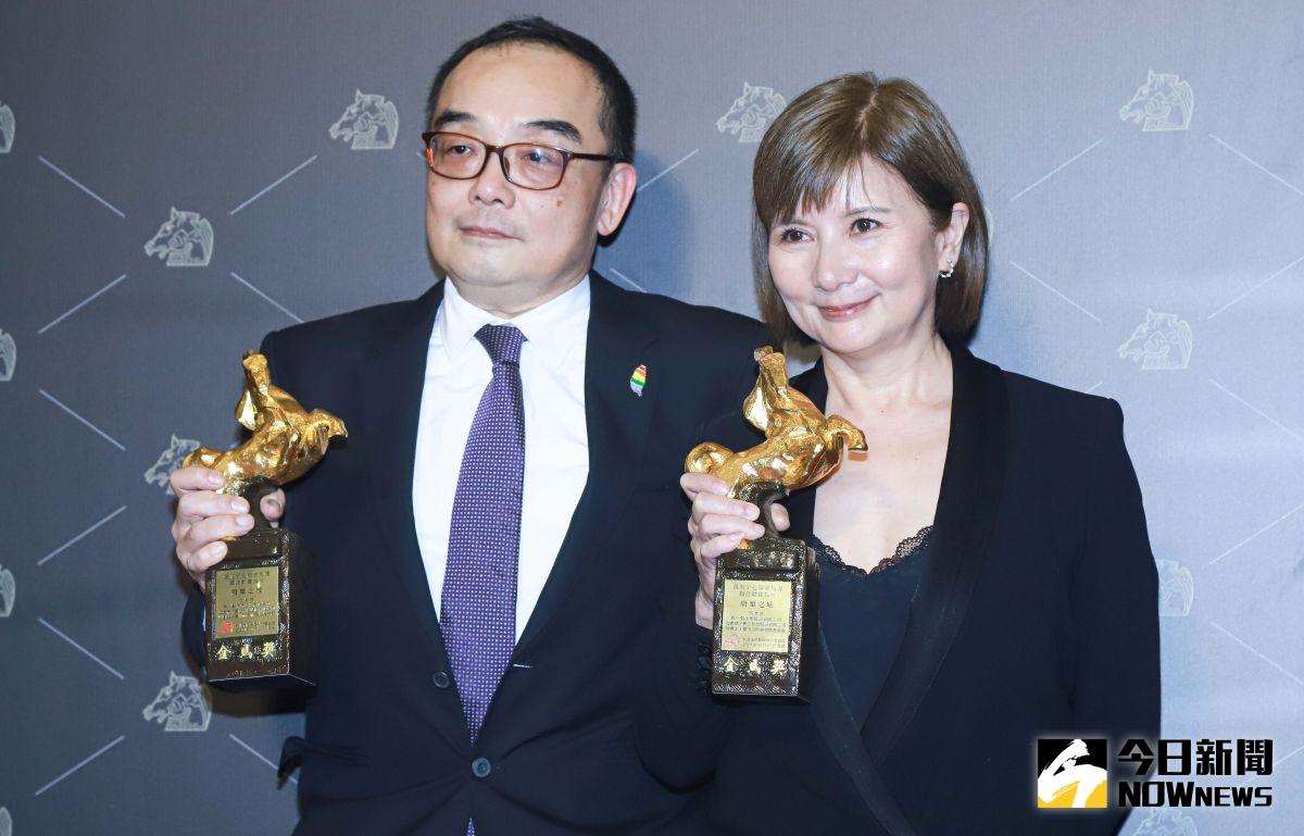 ▲導演易智言（左）、監製李烈花費10年拍《廢棄之城》。（圖／NOWnews影像中心）