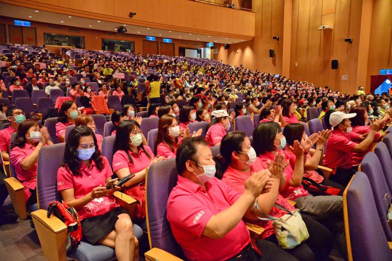 ▲新北市109年志工感恩大會，超過650人齊聚一堂。（圖/新北市府文化局提供）