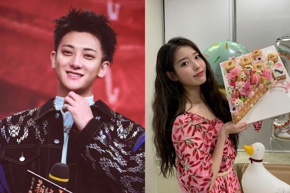 ▲黃子韜（左）疑似在微博上向韓星IU（右）示愛。（圖／黃子韜微博、IU IG） 