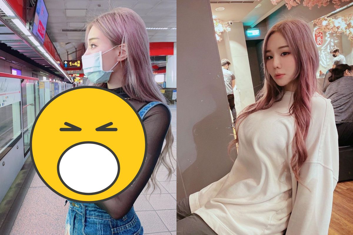 ▲泥泥現身北捷，透視裝內藏暗黑心機。（圖／泥泥IG） 
