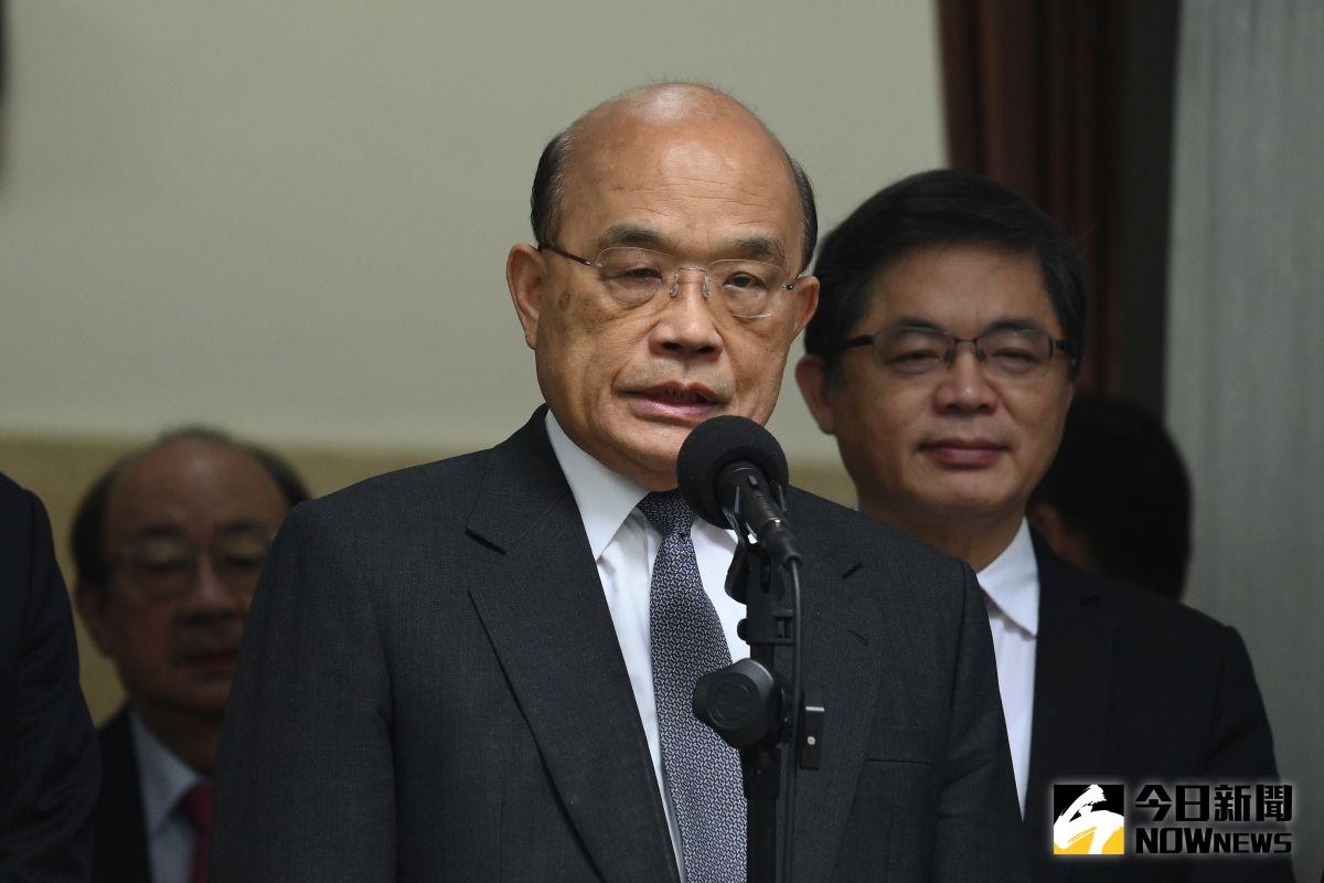 ▲行政院明（26）日將通過由衛福部提出的「進口豬肉之全方位管理措施」，據了解，政院將宣布新廠商在查廠之後才能進口，圖為行政院長蘇貞昌。（圖／記者林柏年攝）