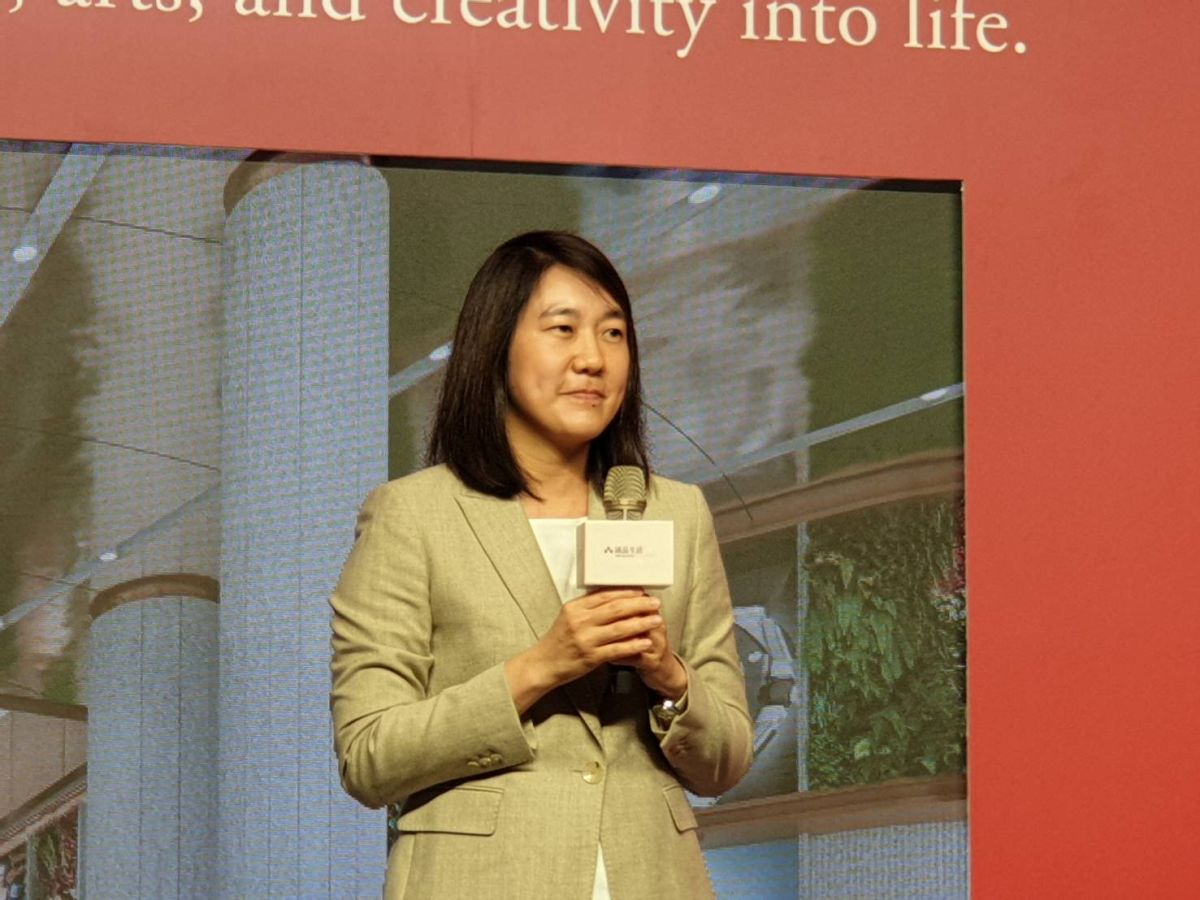 ▲關於台北車站K區地下街之經營權，誠品今日發出聲明表示，因該區後續標案添加不合理限制，亦妨礙廠商正當公平競爭，因此未再參與投標。圖為誠品董事長吳旻潔（圖／記者陳明安攝, NOWnews資料照片）