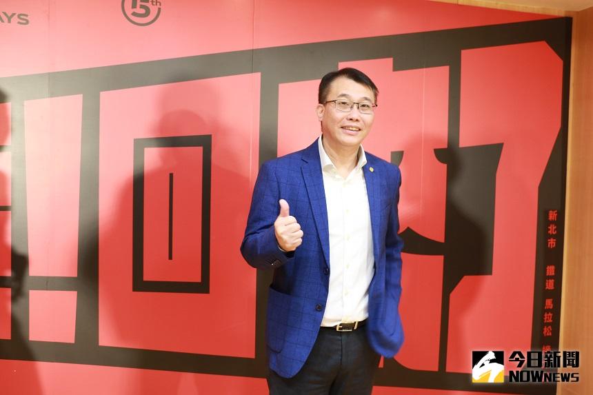 ▲福隆貝悅大飯店總經理陳柏宏表示，感謝新北市政府舉辦馬拉松比賽，讓飯店年底業績提升不少。(圖/記者康子仁攝)