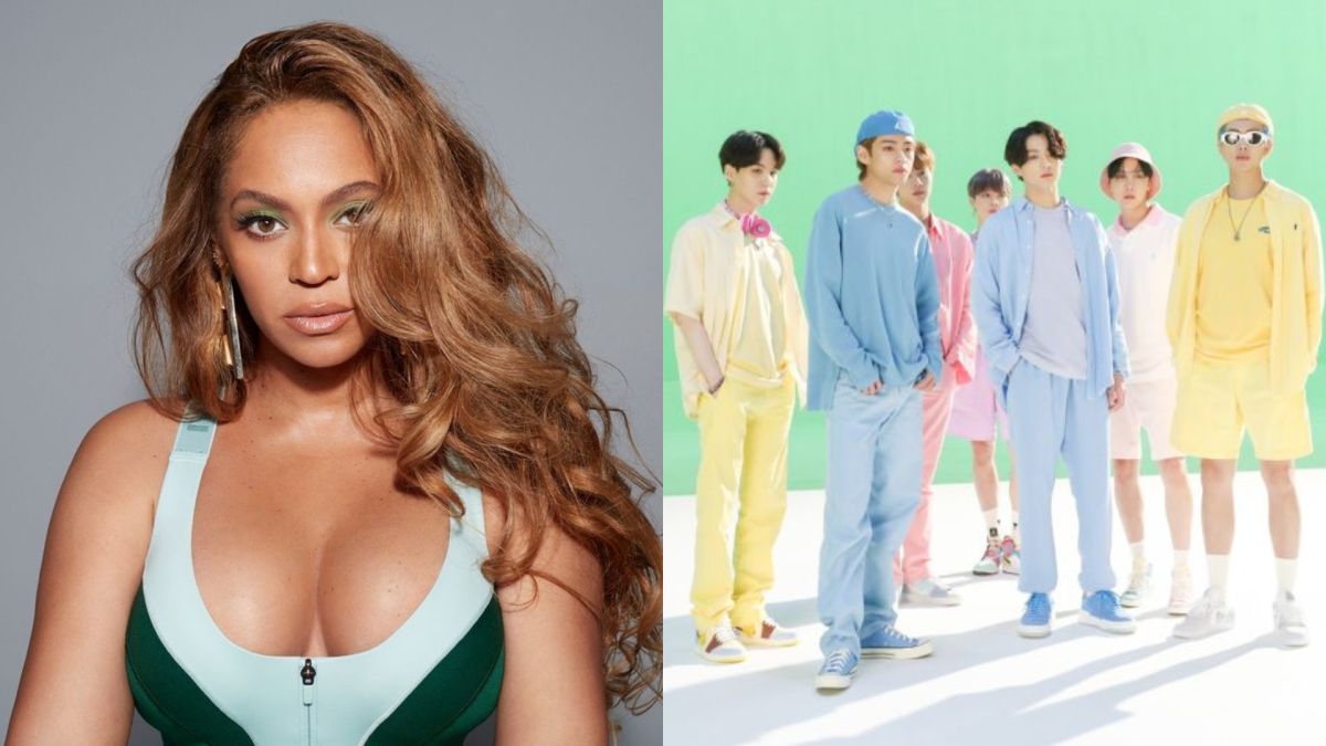 ▲2021葛萊美入圍名單揭曉，碧昂絲（左圖）、BTS成提名焦點。（圖／碧昂絲、BTS臉書）
