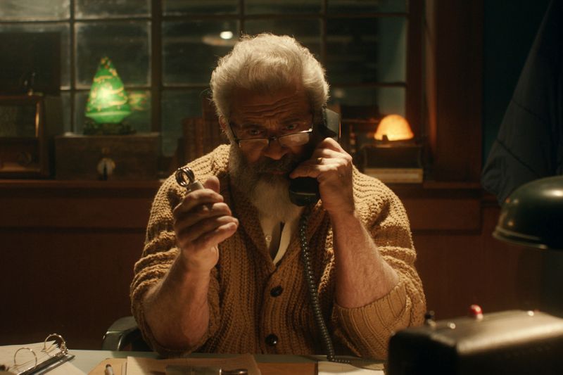 ▲梅爾吉勃遜在片中飾演聖誕老人。（圖／采昌）