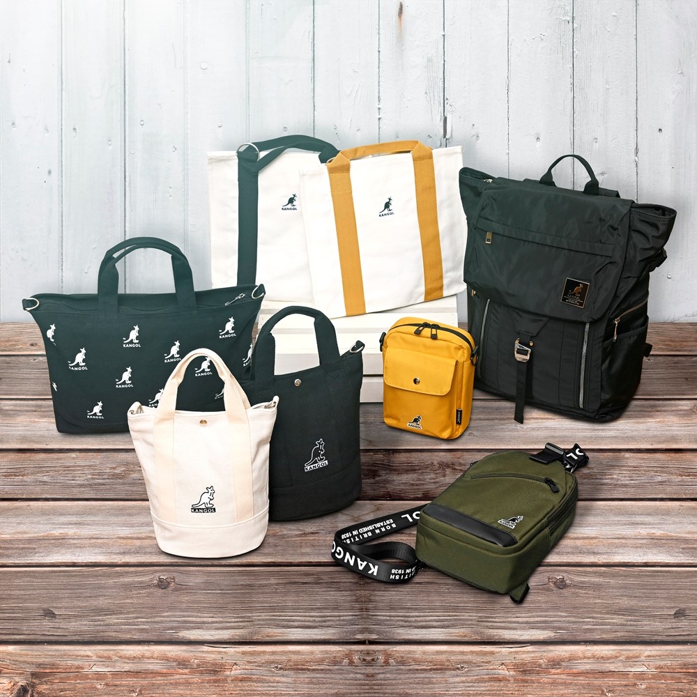 ▲看到潮流寵兒「KANGOL」包可別以為是百貨周年慶，而是家樂福加購新品。（圖／品牌提供）