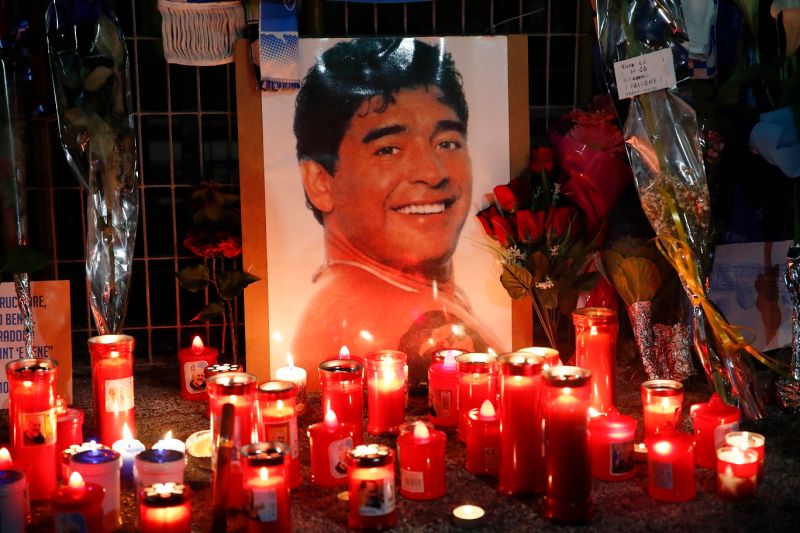 足球/「上帝之手」Maradona辭世 人生的最後一句話曝光